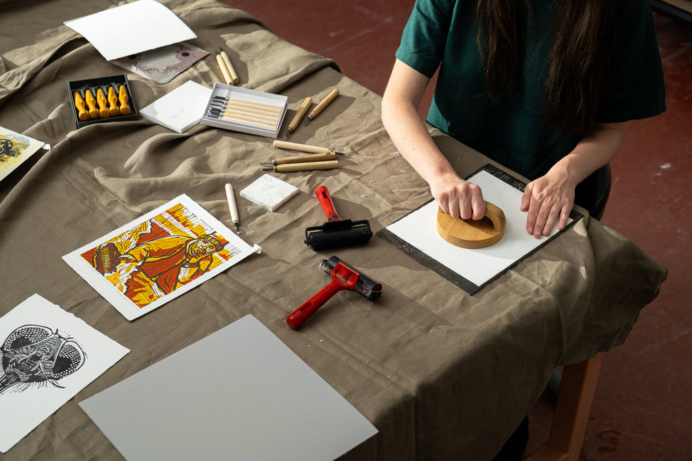 Linocut Printmaking with Hanah Williams | SEPPELTSFIELD