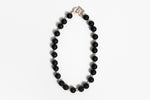 Matt Onyx Stone Bead Necklace