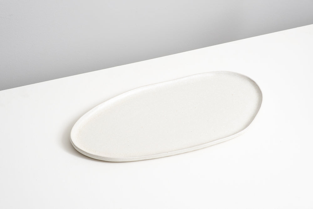Sage Long Oval Plate