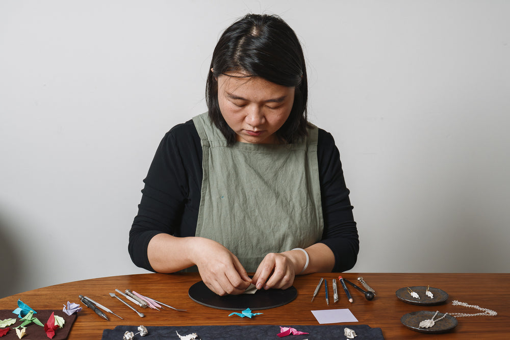Silver Origami Jewellery with Shirley Wu | SEPPELTSFIELD