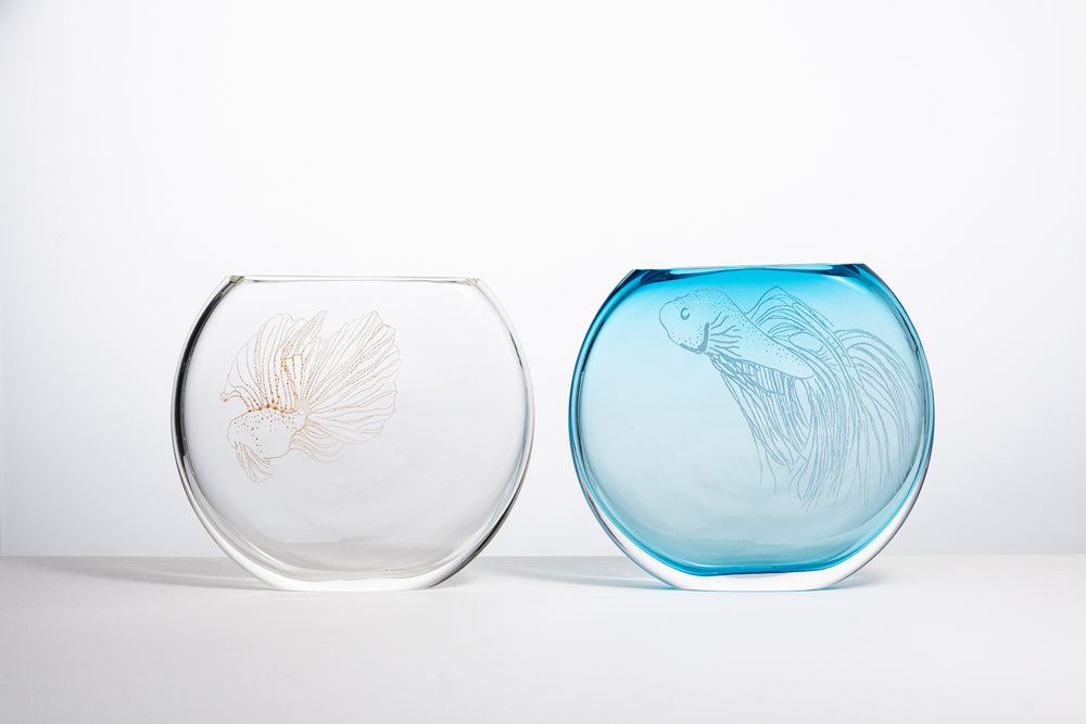 Fish Bowl Vase