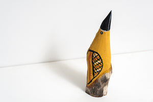 Hand Carved Timber Bird Sculpture