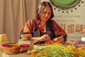 Weaving with Sonya Rankine of Lakun Mara | SEPPELTSFIELD