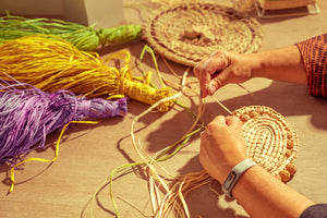 Weaving with Sonya Rankine of Lakun Mara | SEPPELTSFIELD