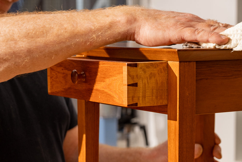 Shaker-style Side Table with Drawer | 8 WEEKS
