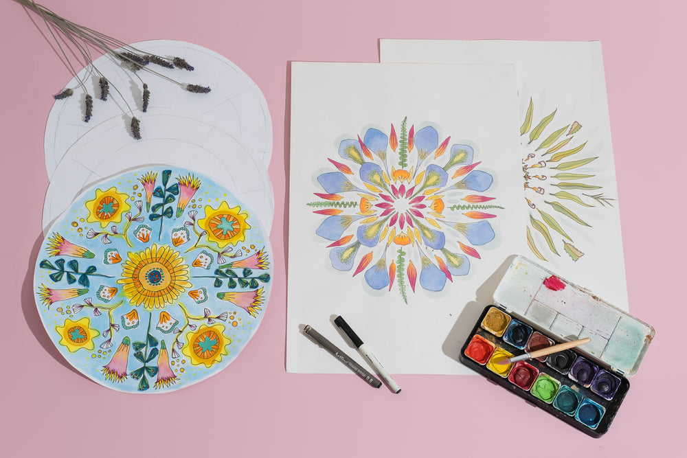 Children's Workshop: Illustrated Botanical Mandalas 5+ | SEPPELTSFIELD