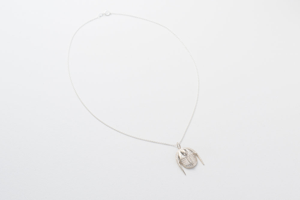 Lost Wax Cast Pendant On Chain