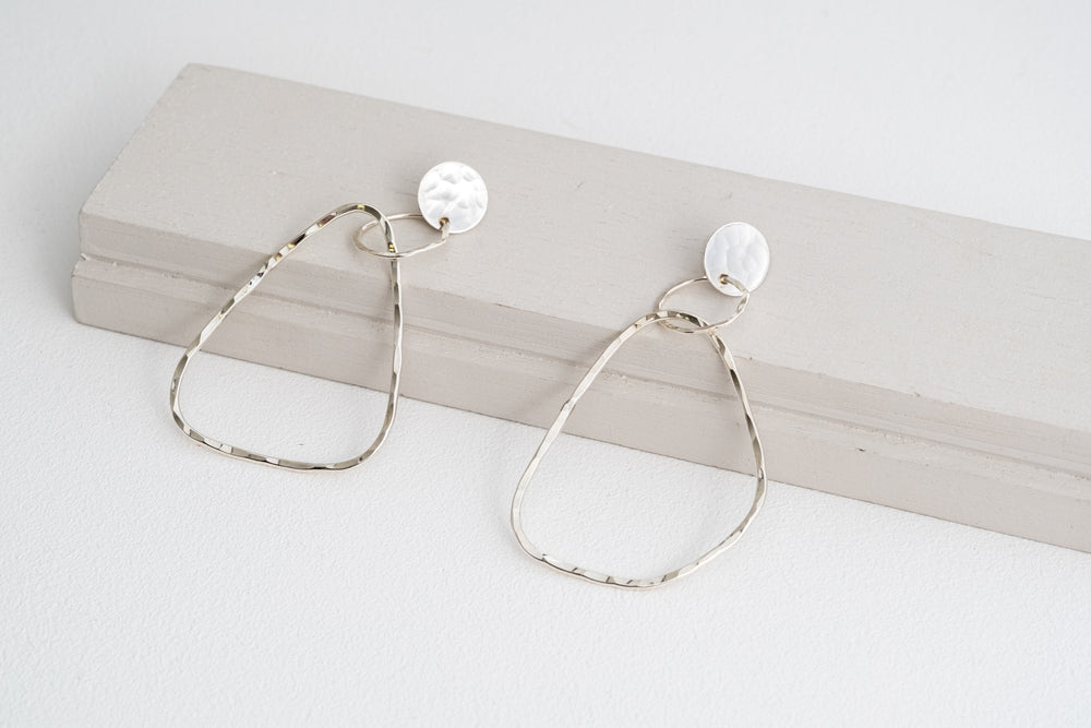 Angled Loop Earrings