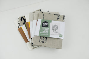 Town Camp Designs Printed Tea Towel - Branch For Cooking Whole Kangaroo