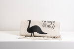 Town Camp Designs Printed Tea Towel - Arleye (Emu)