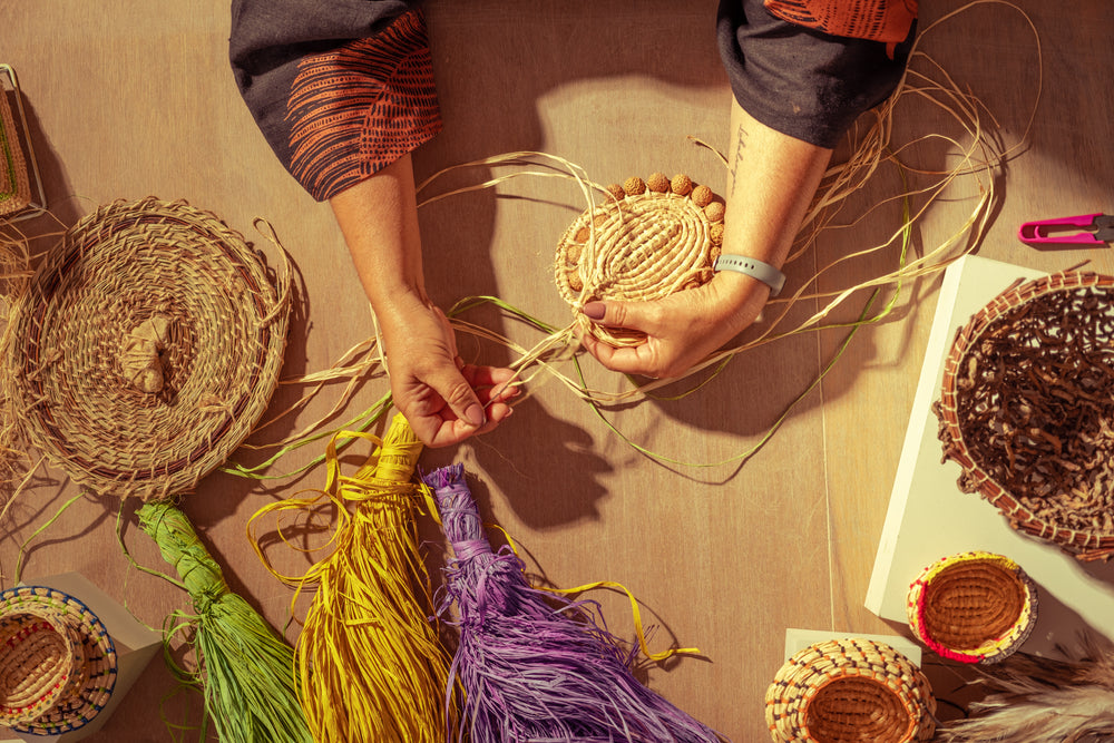 Weaving with Sonya Rankine of Lakun Mara | SEPPELTSFIELD